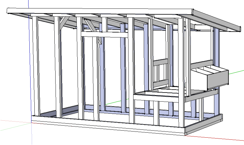 Chicken Coop Plans building a lean to shed